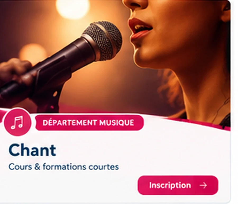 Cours de chant