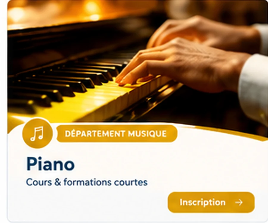 Apprentissage du piano
