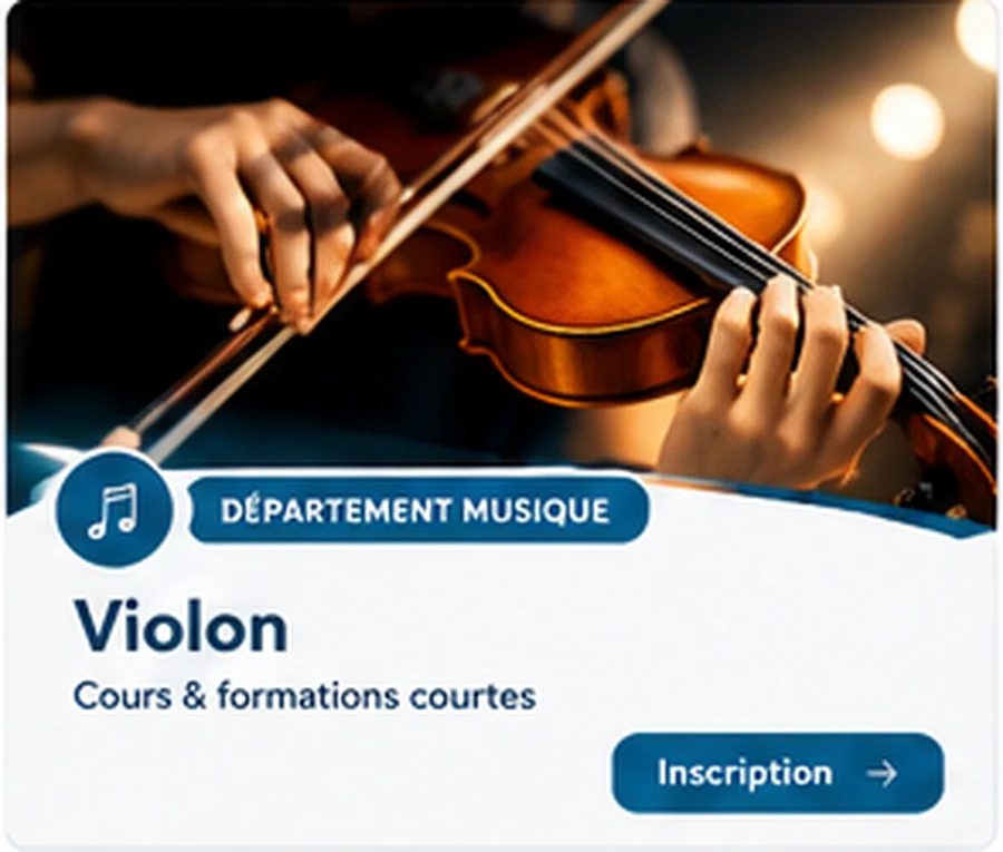 Apprentissage du violon